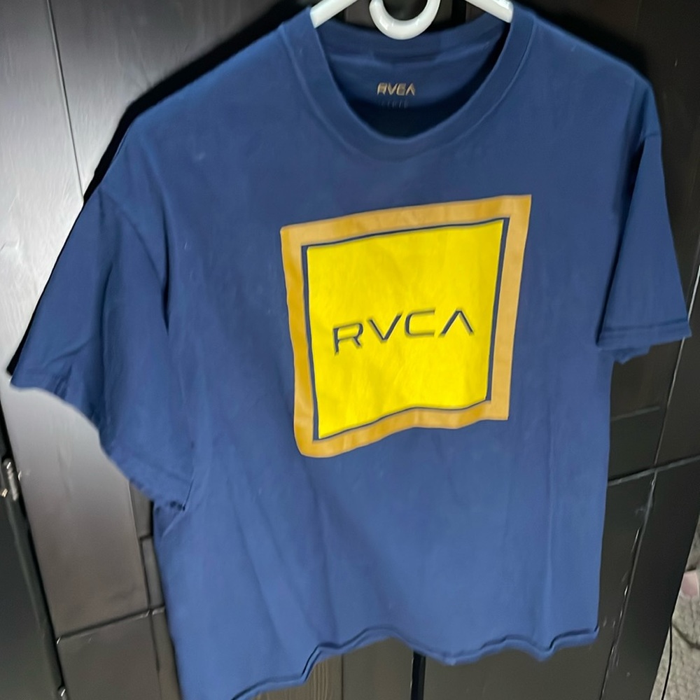 RVCA Large Logo Blue T-shirt Men’s Large